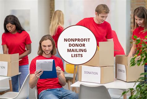Donor Mailing Lists for Nonprofits .